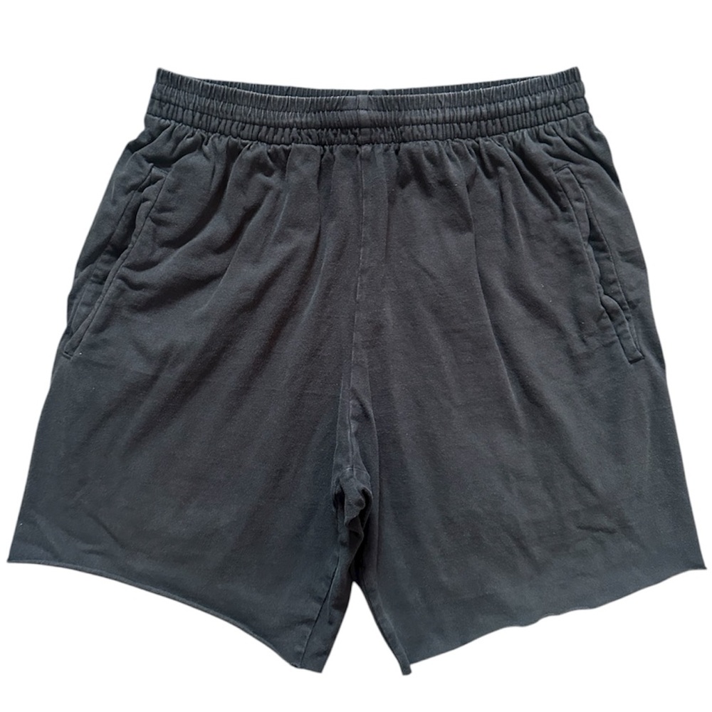 Yeezy Men's Black Shorts Athletic Training Gym Kanye Streetwear Size Small